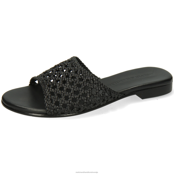 Melvin & Hamilton mule Črna ženske hanna 5 FLJ6L1775