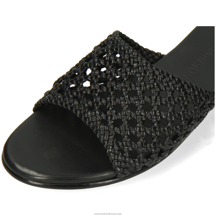 Melvin & Hamilton mule Črna ženske hanna 5 FLJ6L1775