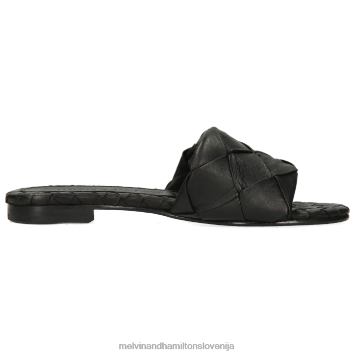 Melvin & Hamilton mule Črna ženske hanna 67 FLJ6L1649