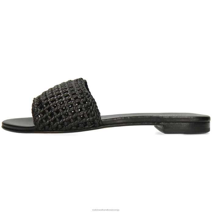 Melvin & Hamilton mule Črna ženske hanna 87 FLJ6L1636