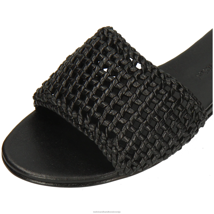 Melvin & Hamilton mule Črna ženske hanna 87 FLJ6L1636