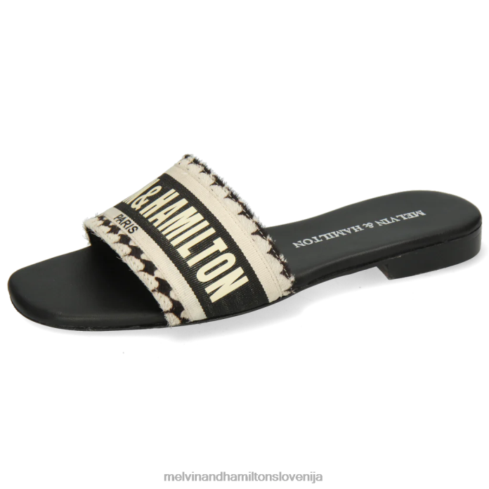 Melvin & Hamilton mule Črna ženske nikita FLJ6L1726