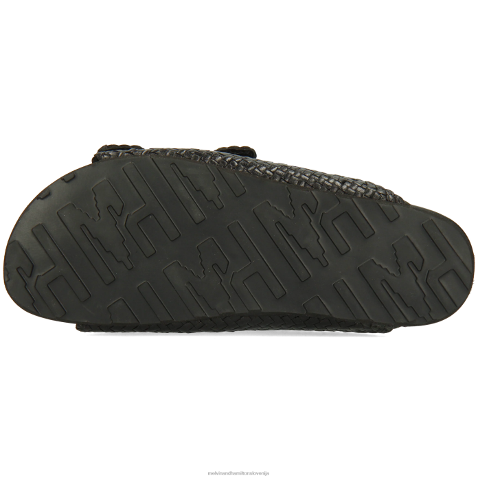 Melvin & Hamilton mule Črna ženske petra 1 FLJ6L1629