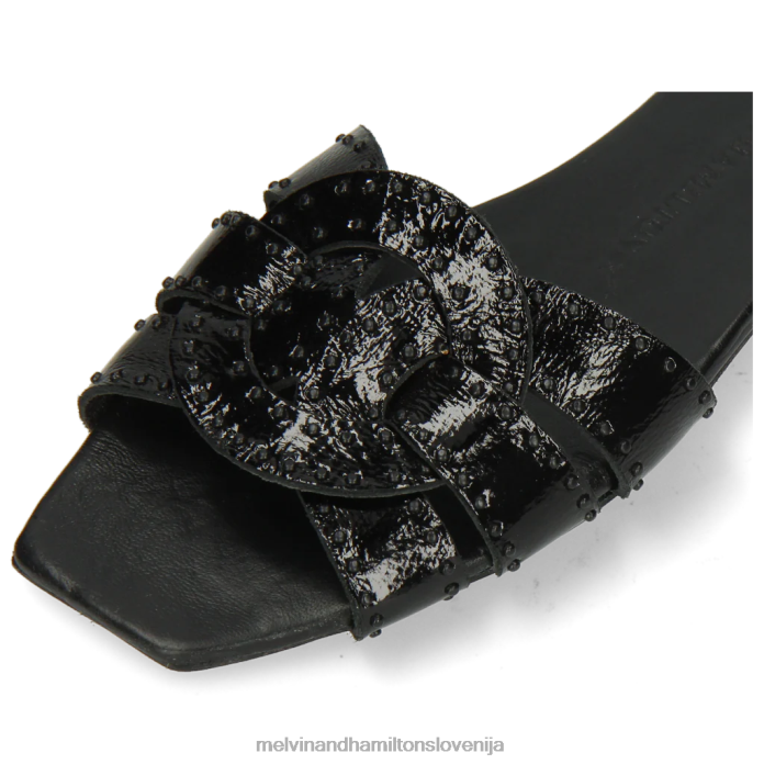 Melvin & Hamilton mule Črna ženske sandrina 2 FLJ6L1722