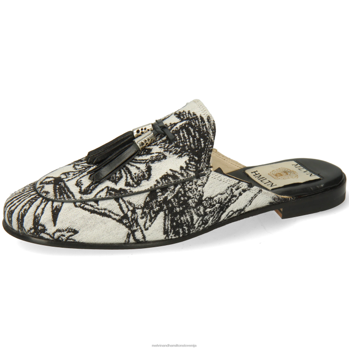 Melvin & Hamilton mule Črna ženske scarlett 2 FLJ6L1541