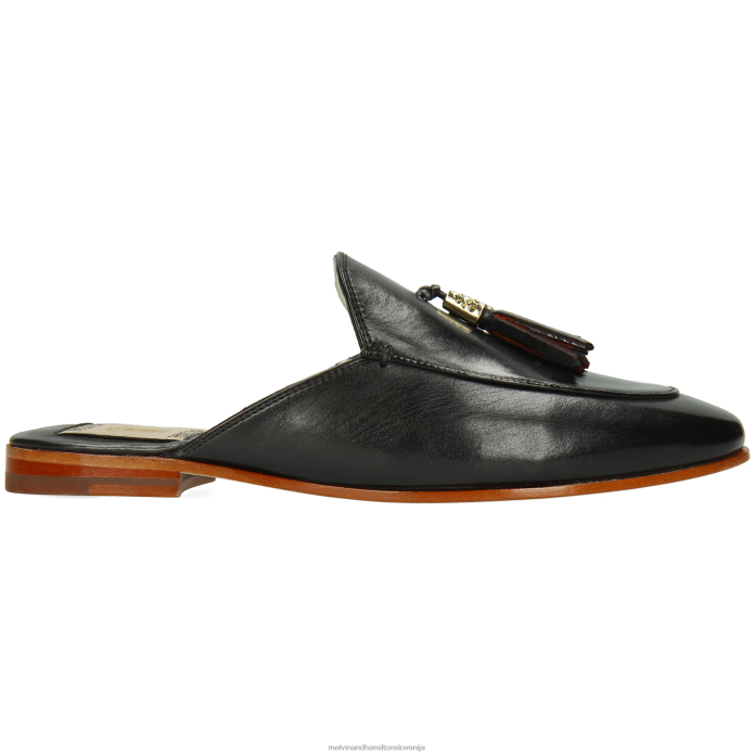 Melvin & Hamilton mule Črna ženske scarlett 2 FLJ6L1590