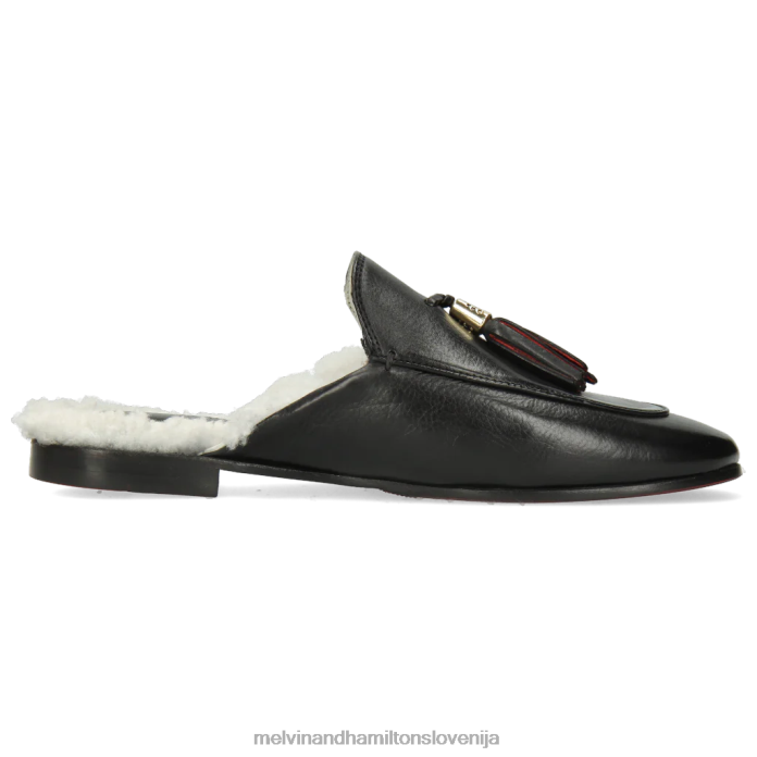 Melvin & Hamilton mule Črna ženske scarlett 2 FLJ6L1694