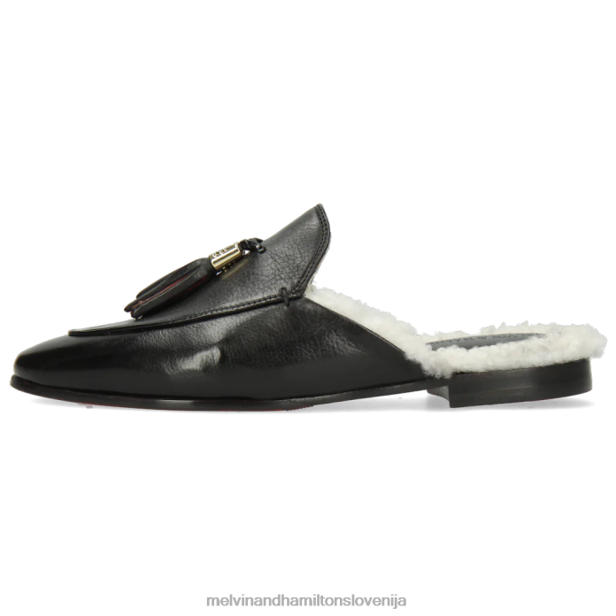 Melvin & Hamilton mule Črna ženske scarlett 2 FLJ6L1694