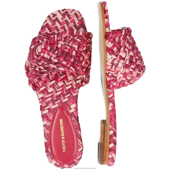 Melvin & Hamilton mule roza ženske elodie 53 FLJ6L1611