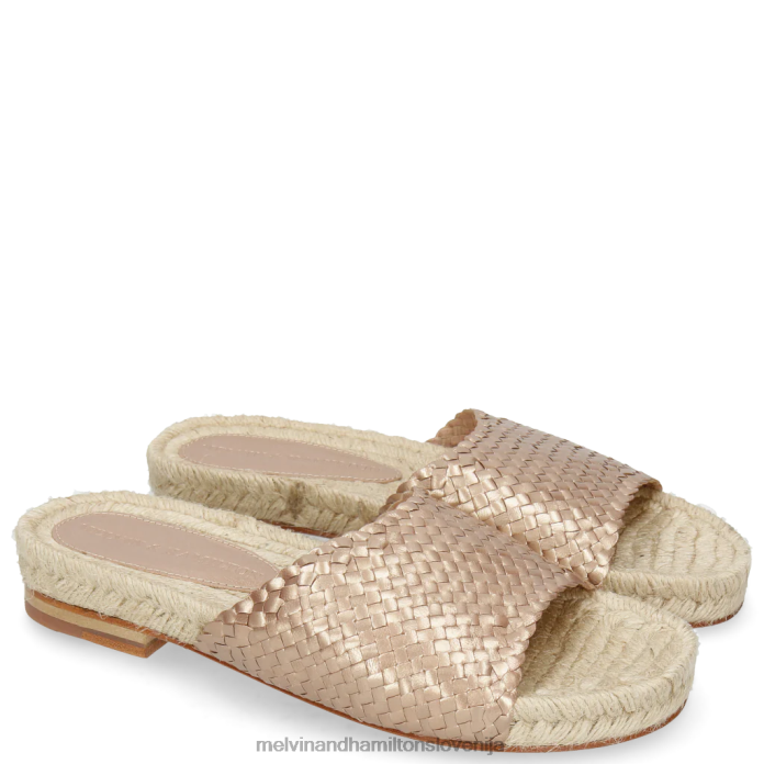 Melvin & Hamilton mule roza ženske hanna 5 FLJ6L1754