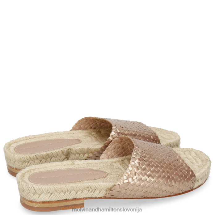 Melvin & Hamilton mule roza ženske hanna 5 FLJ6L1754