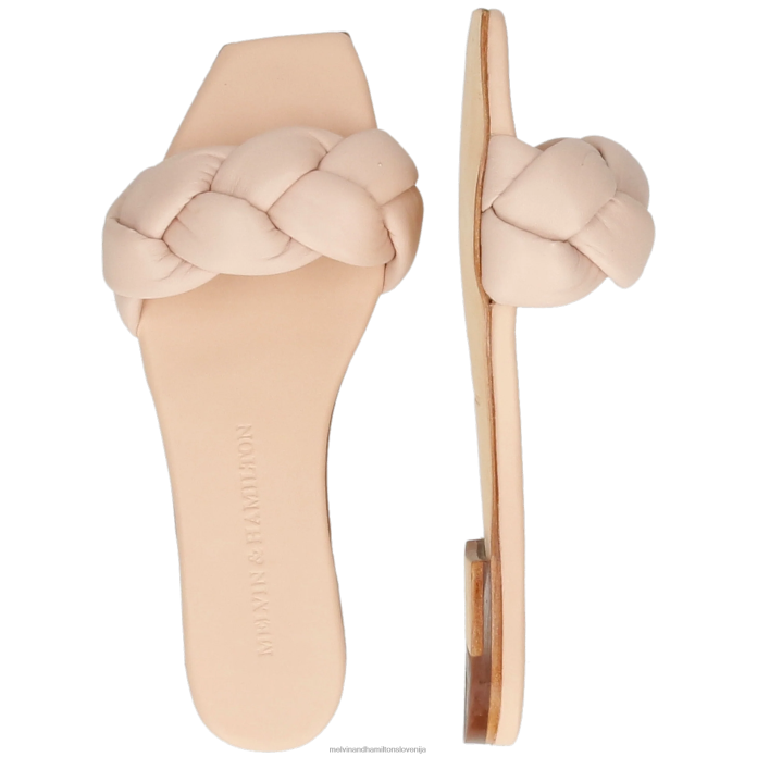 Melvin & Hamilton mule roza ženske sandrina 3 FLJ6L1618