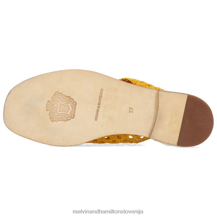 Melvin & Hamilton mule rumena ženske elodie 16 FLJ6L1731