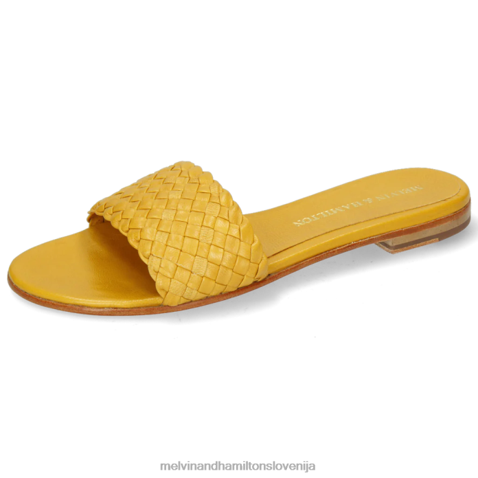 Melvin & Hamilton mule rumena ženske hanna 26 FLJ6L1652