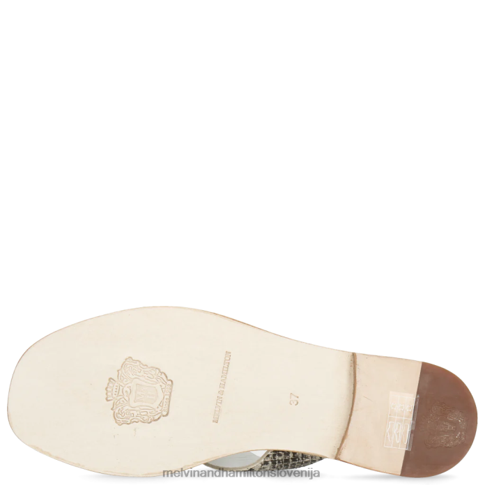 Melvin & Hamilton mule siva ženske elodie 18 FLJ6L1757