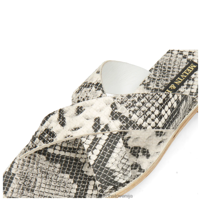 Melvin & Hamilton mule siva ženske elodie 18 FLJ6L1757