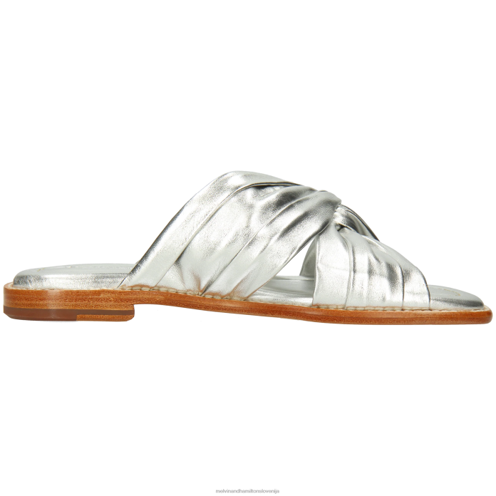 Melvin & Hamilton mule srebro ženske elodie 22 FLJ6L1553