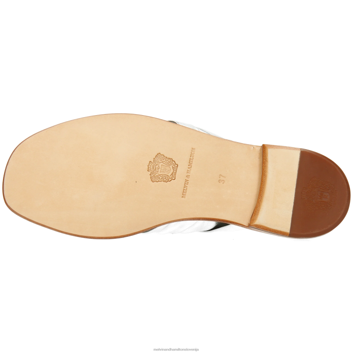 Melvin & Hamilton mule srebro ženske elodie 22 FLJ6L1553