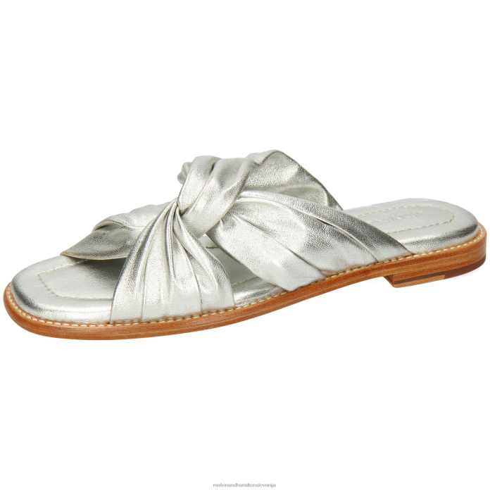 Melvin & Hamilton mule srebro ženske elodie 22 FLJ6L1614