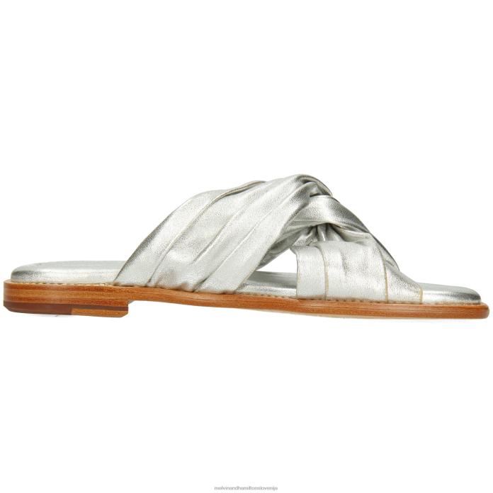 Melvin & Hamilton mule srebro ženske elodie 22 FLJ6L1614