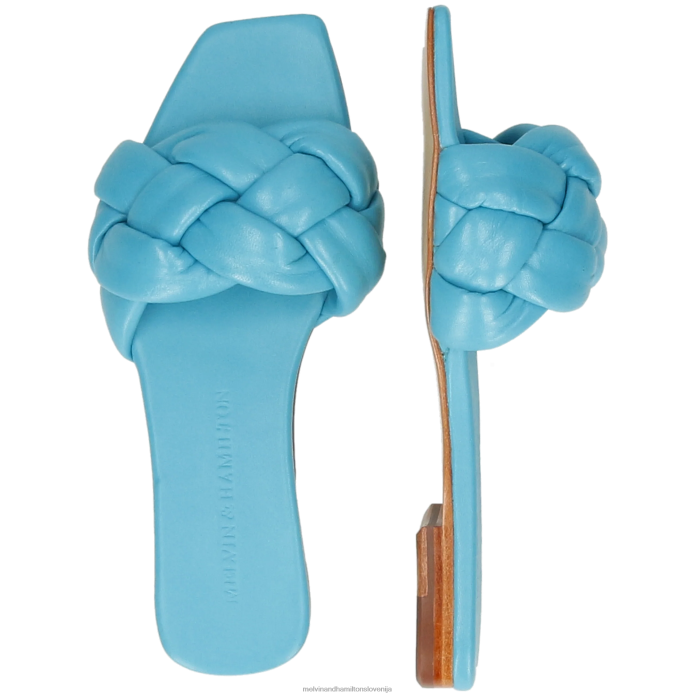 Melvin & Hamilton mule turkizna ženske brooke 10 FLJ6L1589