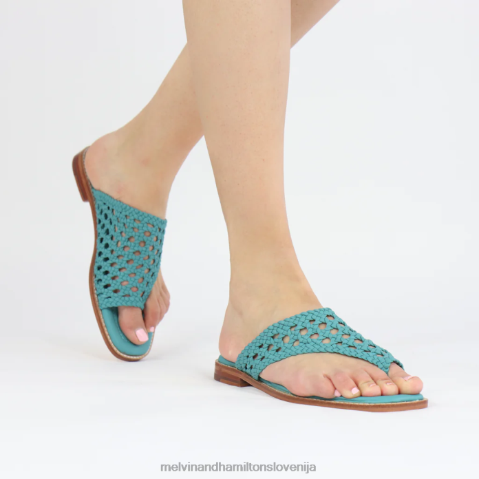 Melvin & Hamilton mule turkizna ženske elodie 16 FLJ6L1766