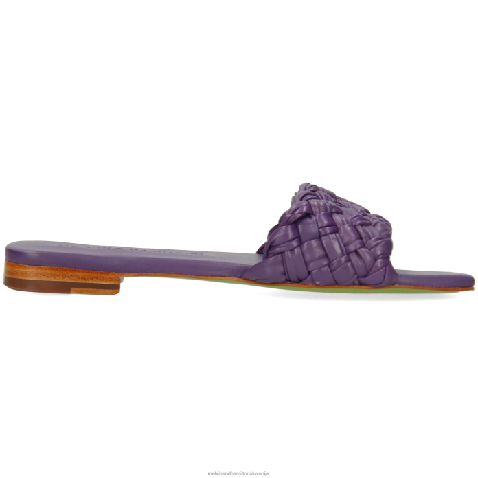 Melvin & Hamilton mule vijolična ženske brooke 5 FLJ6L1558