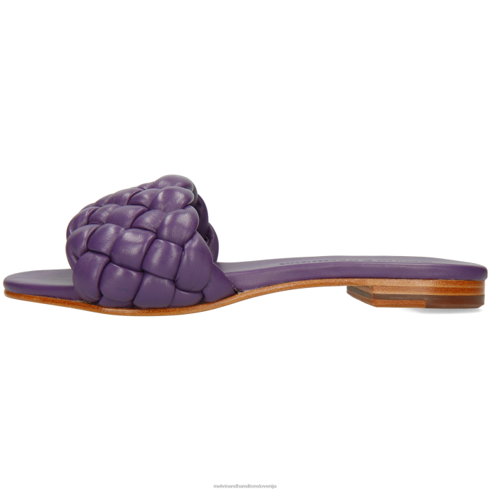 Melvin & Hamilton mule vijolična ženske hanna 78 FLJ6L1597