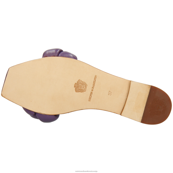 Melvin & Hamilton mule vijolična ženske sandrina 3 FLJ6L1594