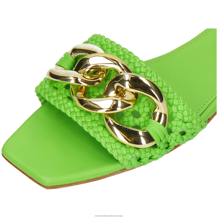 Melvin & Hamilton mule zelena ženske brooke 12 FLJ6L1612