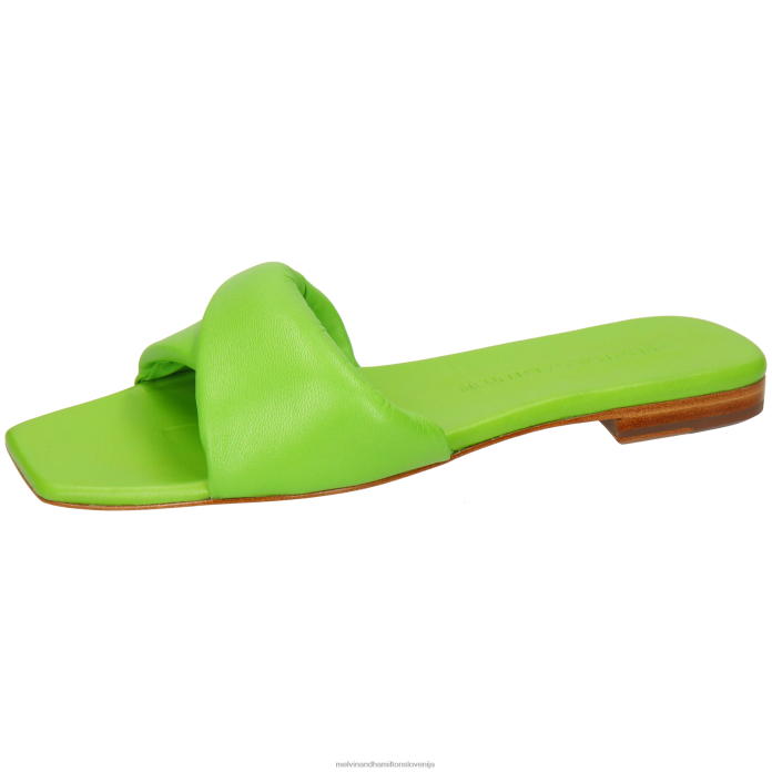 Melvin & Hamilton mule zelena ženske brooke 13 FLJ6L1580