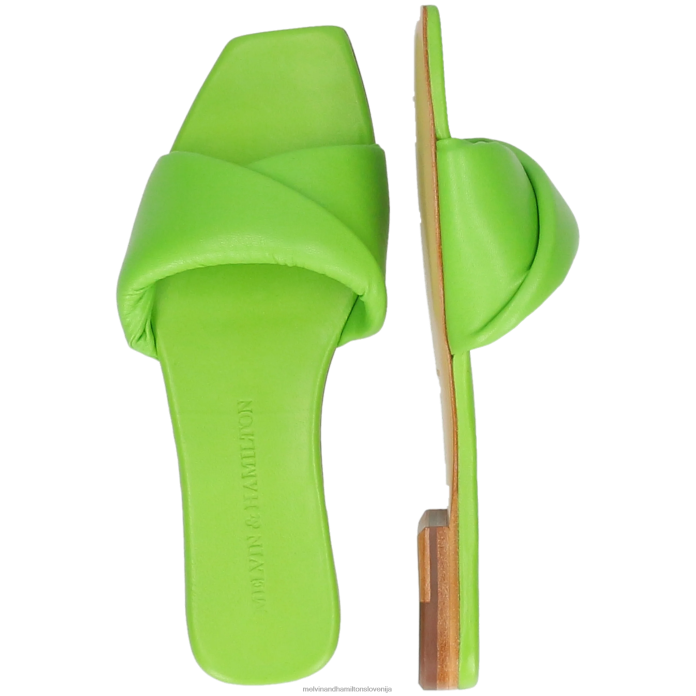 Melvin & Hamilton mule zelena ženske brooke 13 FLJ6L1580