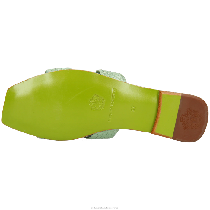 Melvin & Hamilton mule zelena ženske brooke 7 FLJ6L1556