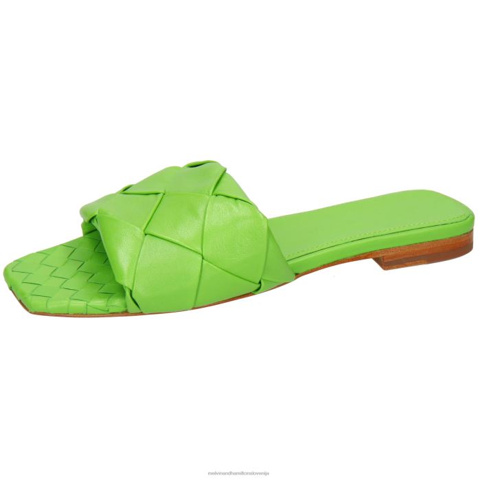 Melvin & Hamilton mule zelena ženske brooke 9 FLJ6L1608