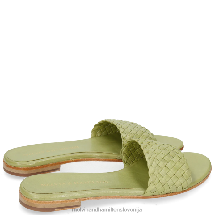 Melvin & Hamilton mule zelena ženske hanna 26 FLJ6L1774