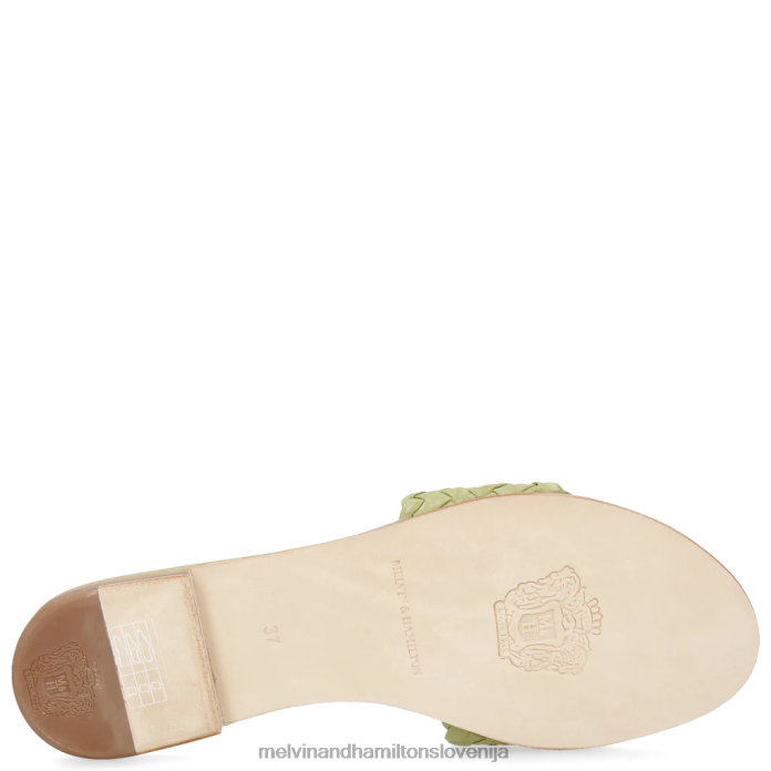 Melvin & Hamilton mule zelena ženske hanna 26 FLJ6L1774