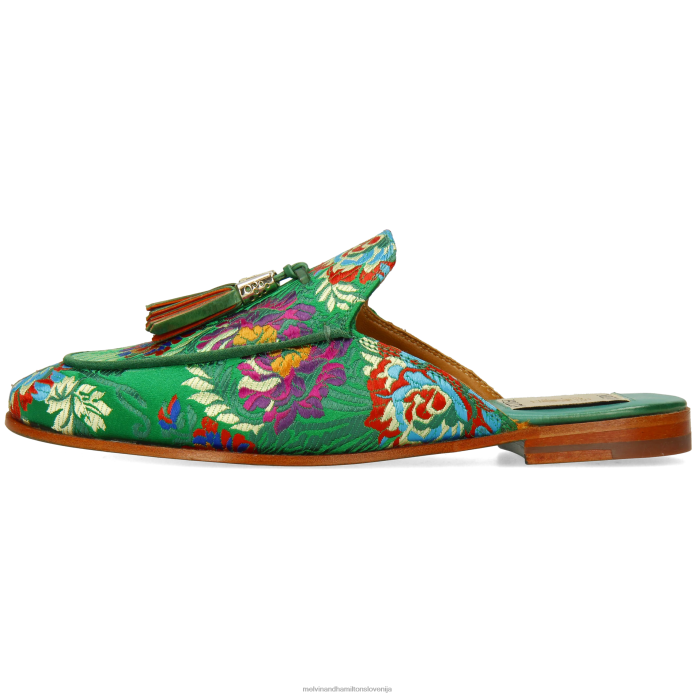 Melvin & Hamilton mule zelena ženske scarlett 2 FLJ6L1626