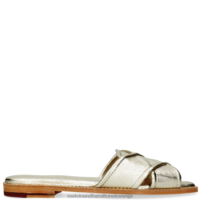 Melvin & Hamilton mule zlato ženske elodie 14 FLJ6L1706