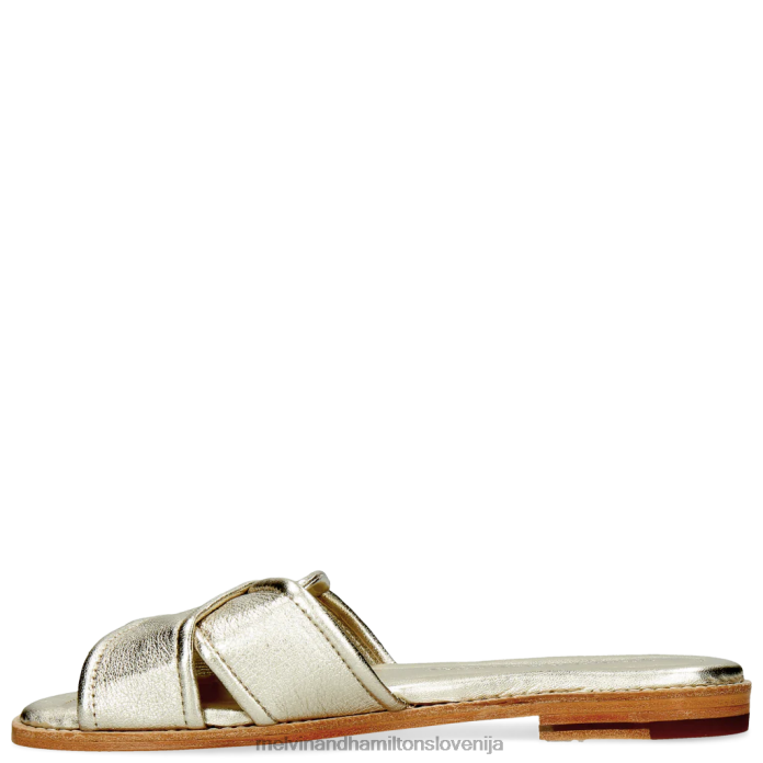 Melvin & Hamilton mule zlato ženske elodie 14 FLJ6L1706