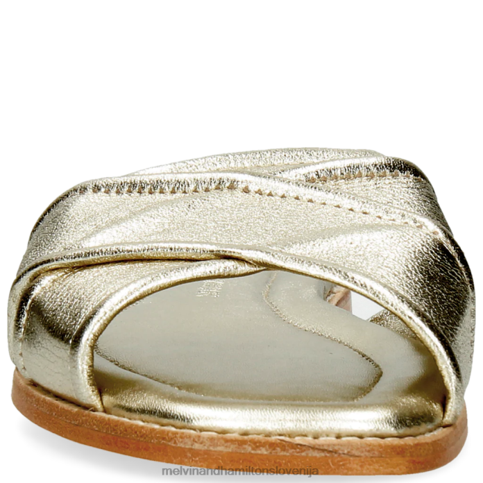 Melvin & Hamilton mule zlato ženske elodie 14 FLJ6L1706