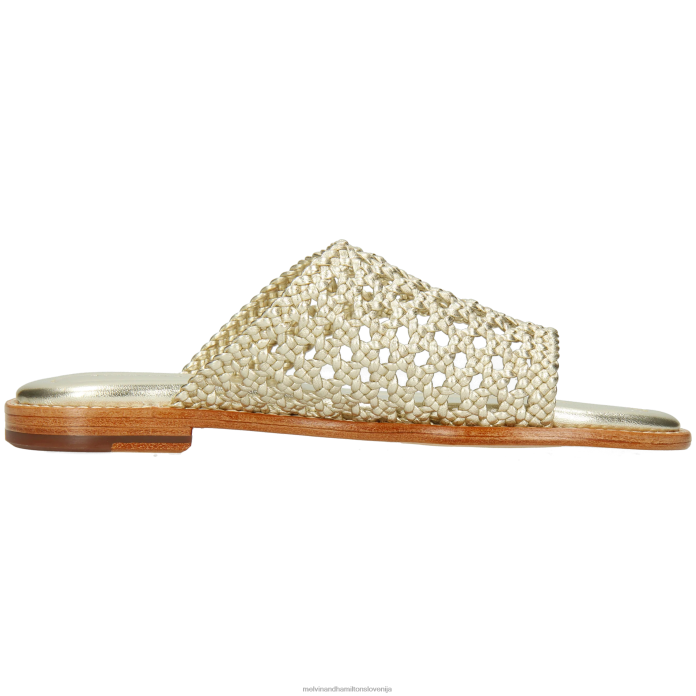 Melvin & Hamilton mule zlato ženske elodie 16 FLJ6L1561