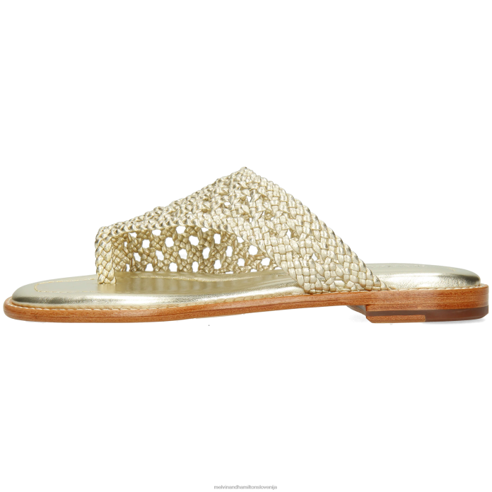 Melvin & Hamilton mule zlato ženske elodie 16 FLJ6L1561