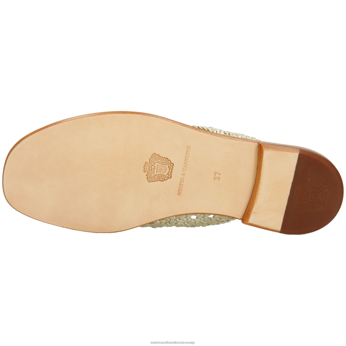 Melvin & Hamilton mule zlato ženske elodie 16 FLJ6L1561