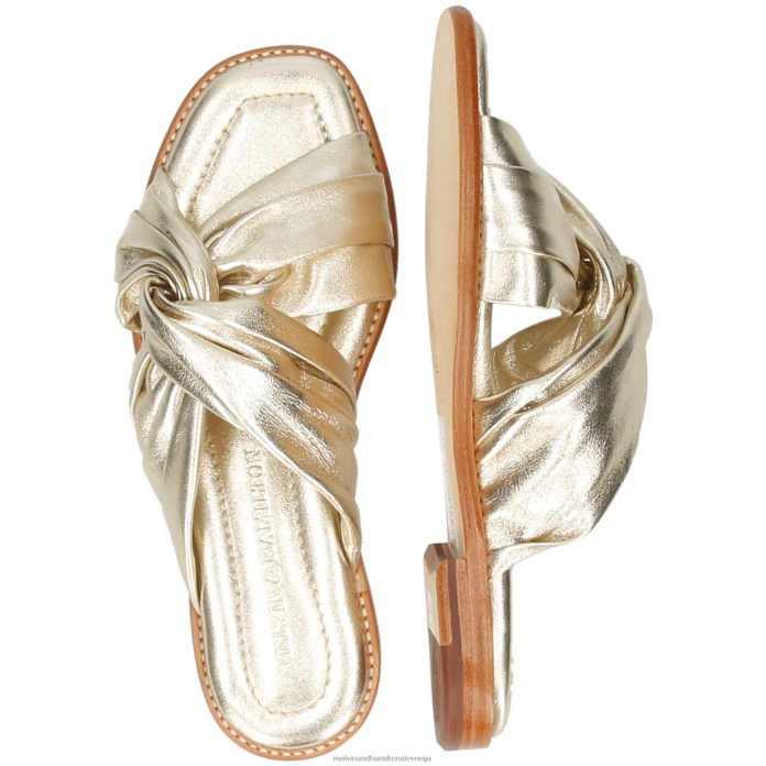 Melvin & Hamilton mule zlato ženske elodie 22 FLJ6L1601