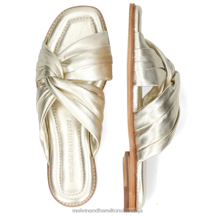 Melvin & Hamilton mule zlato ženske elodie 22 FLJ6L1654