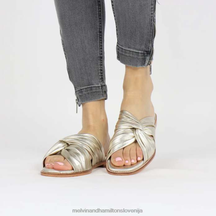 Melvin & Hamilton mule zlato ženske elodie 22 FLJ6L1654