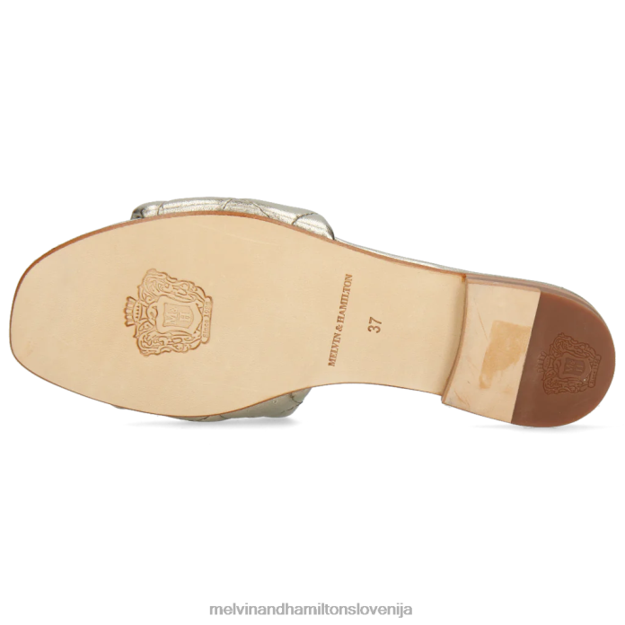 Melvin & Hamilton mule zlato ženske elodie 37 FLJ6L1663