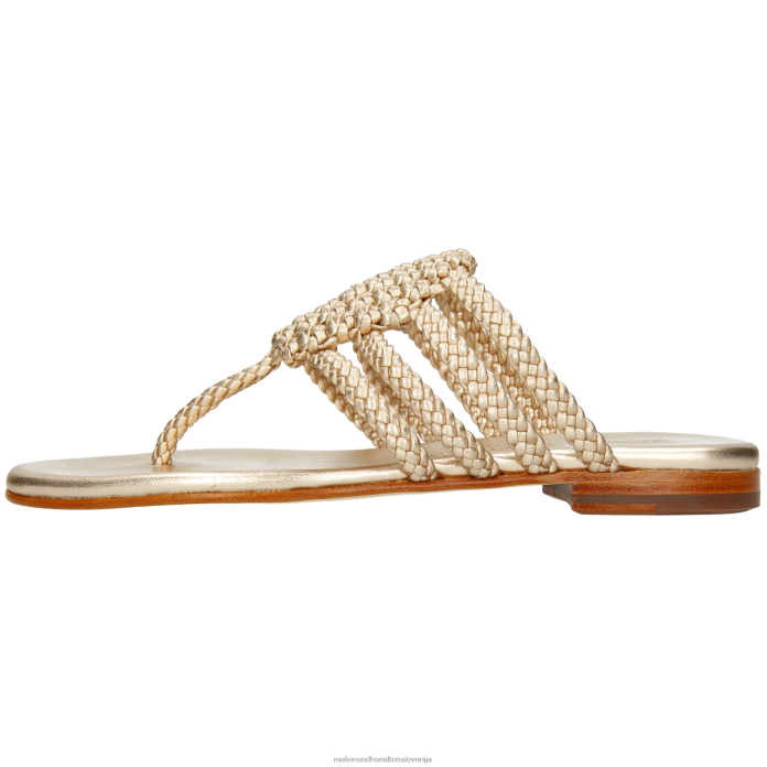 Melvin & Hamilton mule zlato ženske elodie 61 FLJ6L1545