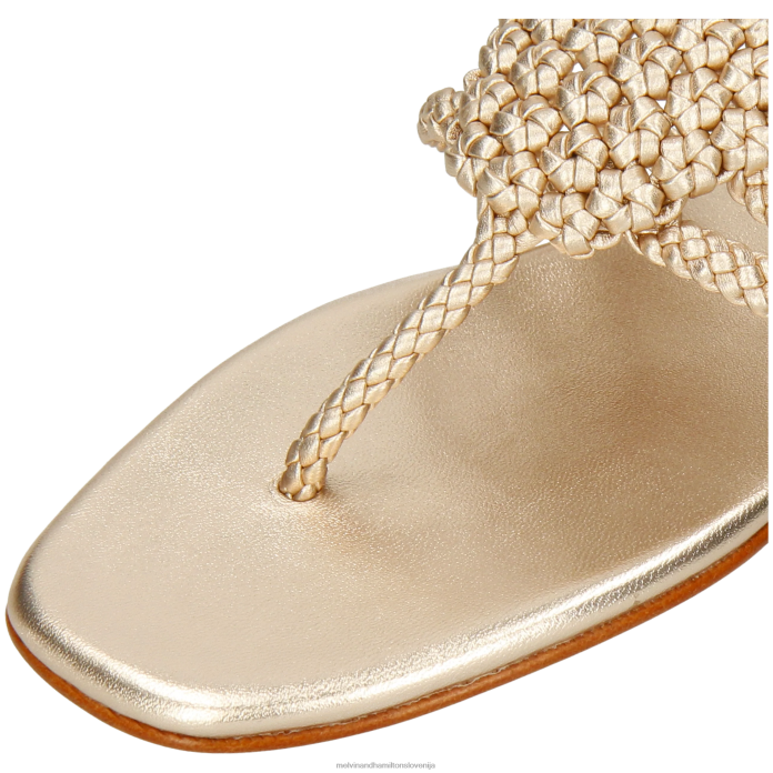 Melvin & Hamilton mule zlato ženske elodie 61 FLJ6L1545