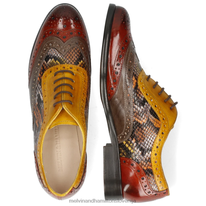 Melvin & Hamilton oxford čevlji multi ženske selina 56 FLJ6L1288